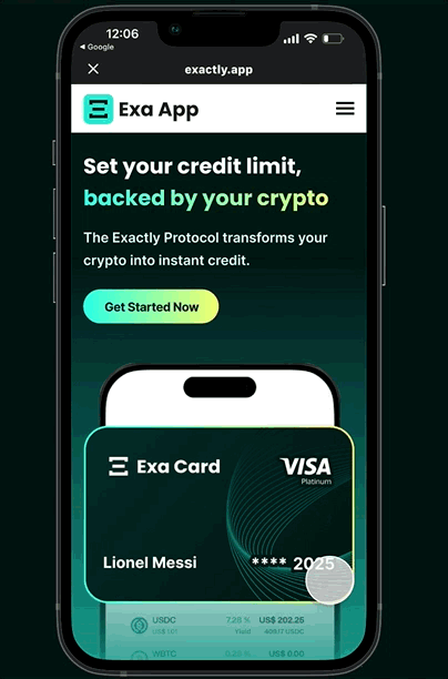 exa landing mobile